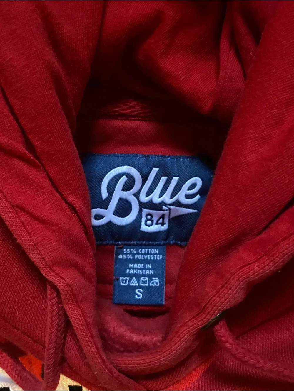 Blue 84 Red Wisconsin Badgers Pullover Hoodie